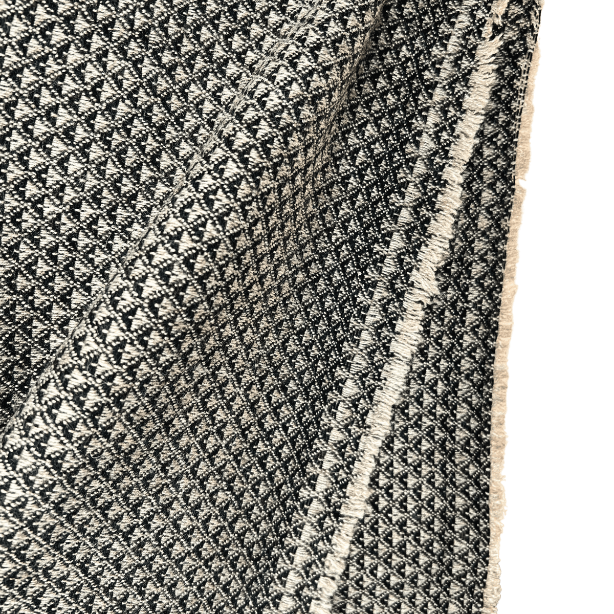 Dhanvi Patterned Cashmere Blanket - Charcoal - Che Cose Belle