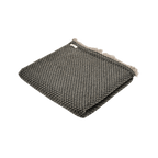 Dhanvi Patterned Cashmere Blanket - Charcoal - Che Cose Belle