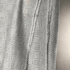Dhanvi Patterned Cashmere Blanket - Light Grey - Che Cose Belle