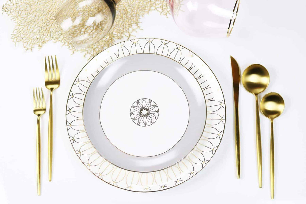 Diamond Jewel Salad Plate - Set of 4 - Che Cose Belle