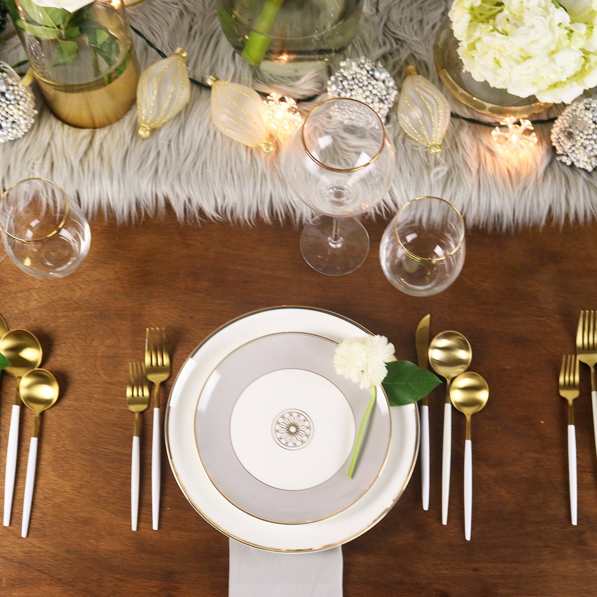 Diamond Jewel Salad Plate - Set of 4 - Che Cose Belle
