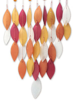 Diamond, Tequila Sunrise Sea Glass Wind Chime - Che Cose Belle