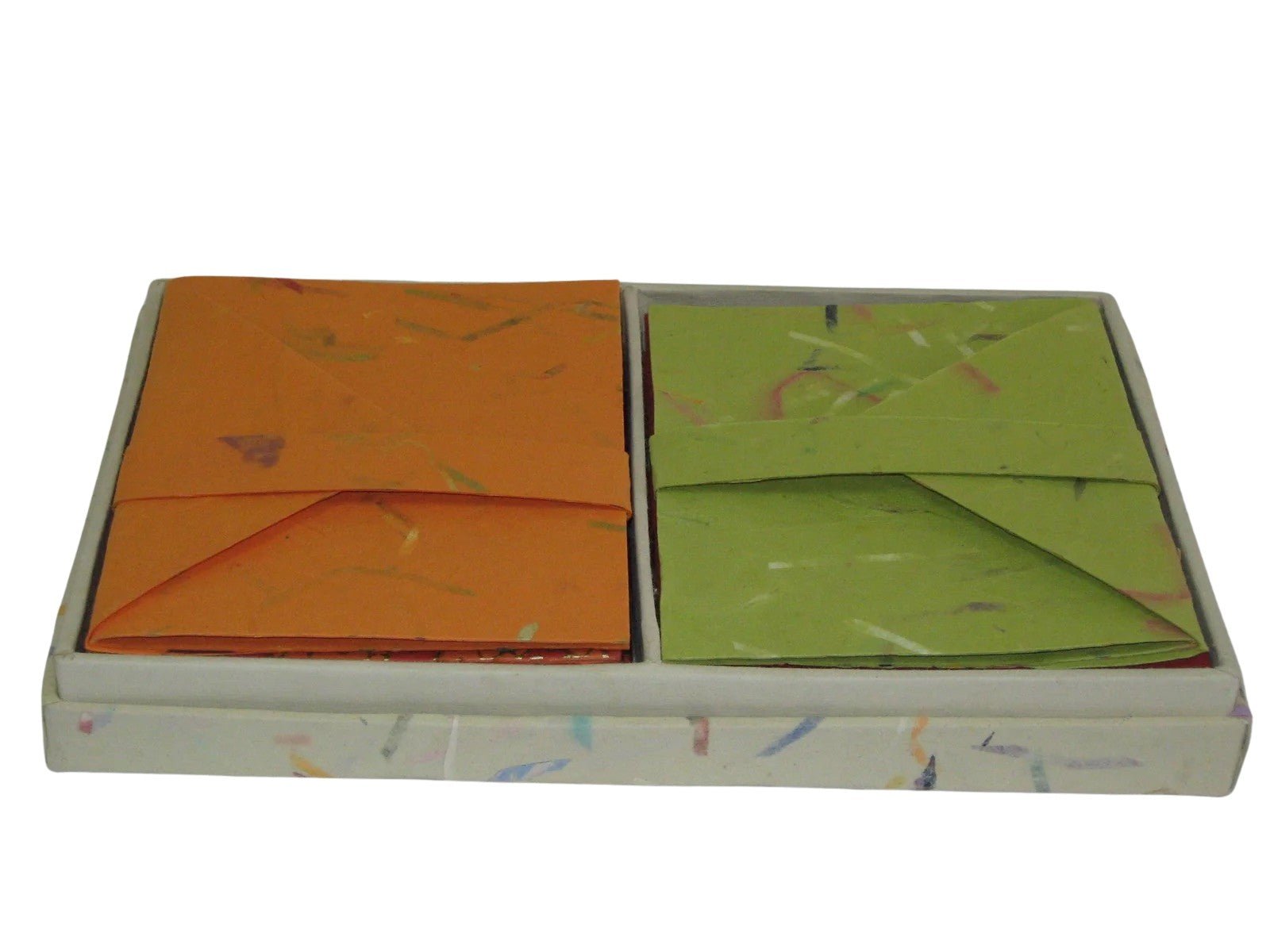 DIFFERENT STROKES Boxed Notecards with Envelopes – Set of 16. Recycled Cotton Paper – Fair Trade – Artisan Made - Che Cose Belle