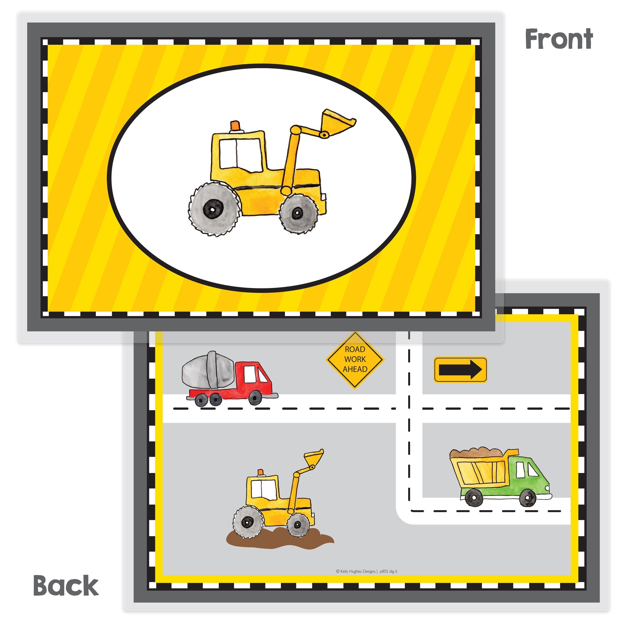Dig It Kids Placemat - Che Cose Belle