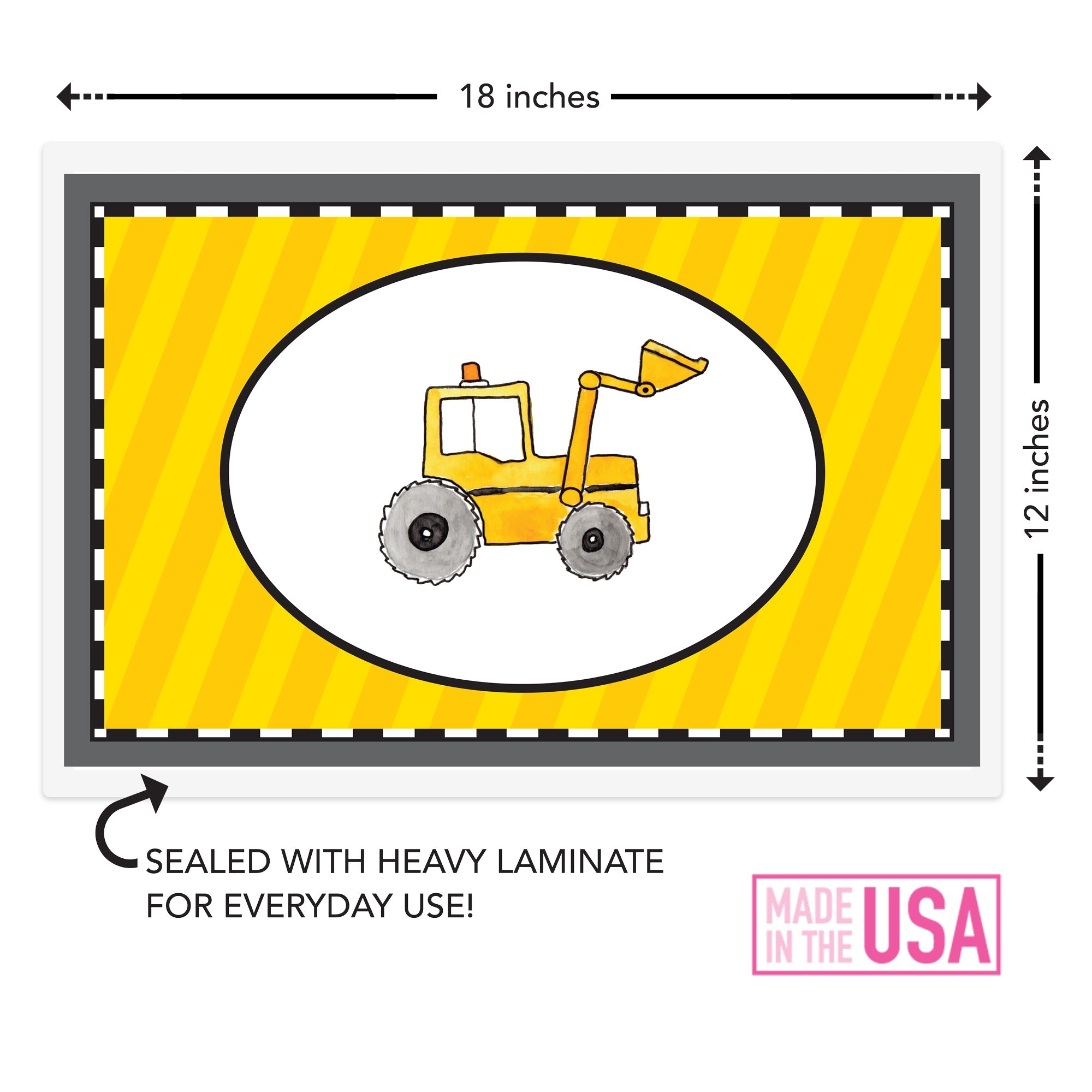 Dig It Kids Placemat - Che Cose Belle