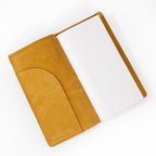 Dijon Yellow Suede Journal W/ Organic Cotton Paper: Small - Che Cose Belle
