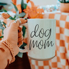 Dog Mom 16oz Ceramic Coffee Mug - Funny Gift For Dog Lover