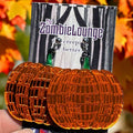 Disco Pumpkin Acrylic Halloween Earrings