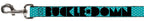 Dog Leash - BUCKLE - DOWN Shapes Dot Turquoise/White/Black - Che Cose Belle