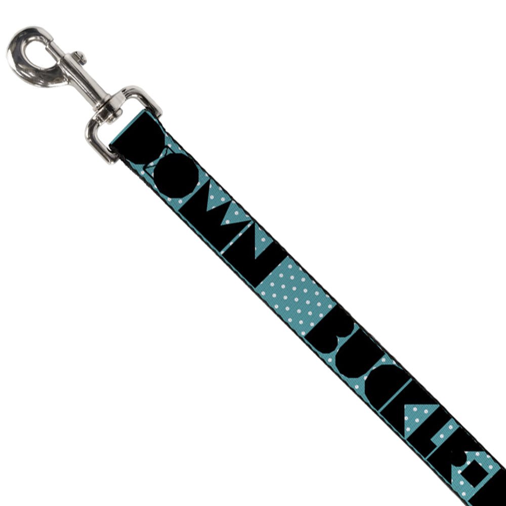Dog Leash - BUCKLE - DOWN Shapes Dot Turquoise/White/Black - Che Cose Belle