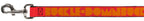 Dog Leash - BUCKLE - DOWN Shapes Red/Orange - Che Cose Belle