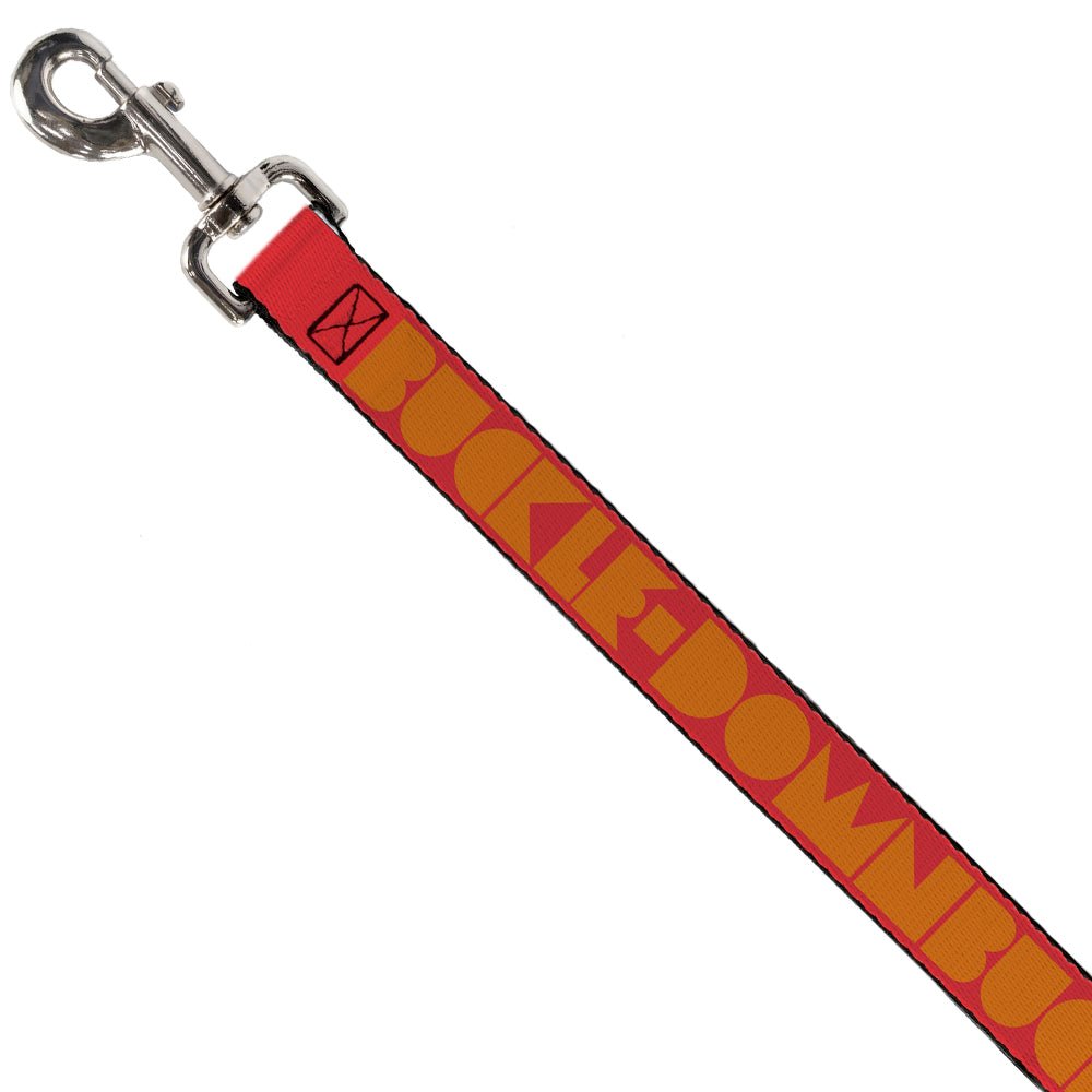 Dog Leash - BUCKLE - DOWN Shapes Red/Orange - Che Cose Belle