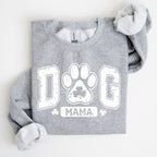 Dog Mama, Coquette, Bow, Shamrock, Clover, Irish, Lucky, Lucky Charm, St Patrick's Day Sweatshirt - Che Cose Belle