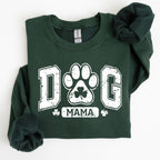 Dog Mama, Coquette, Bow, Shamrock, Clover, Irish, Lucky, Lucky Charm, St Patrick's Day Sweatshirt - Che Cose Belle