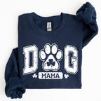 Dog Mama, Coquette, Bow, Shamrock, Clover, Irish, Lucky, Lucky Charm, St Patrick's Day Sweatshirt - Che Cose Belle