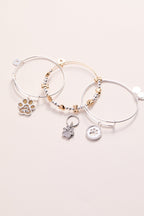 Dog Mom Charm Bangle - Che Cose Belle
