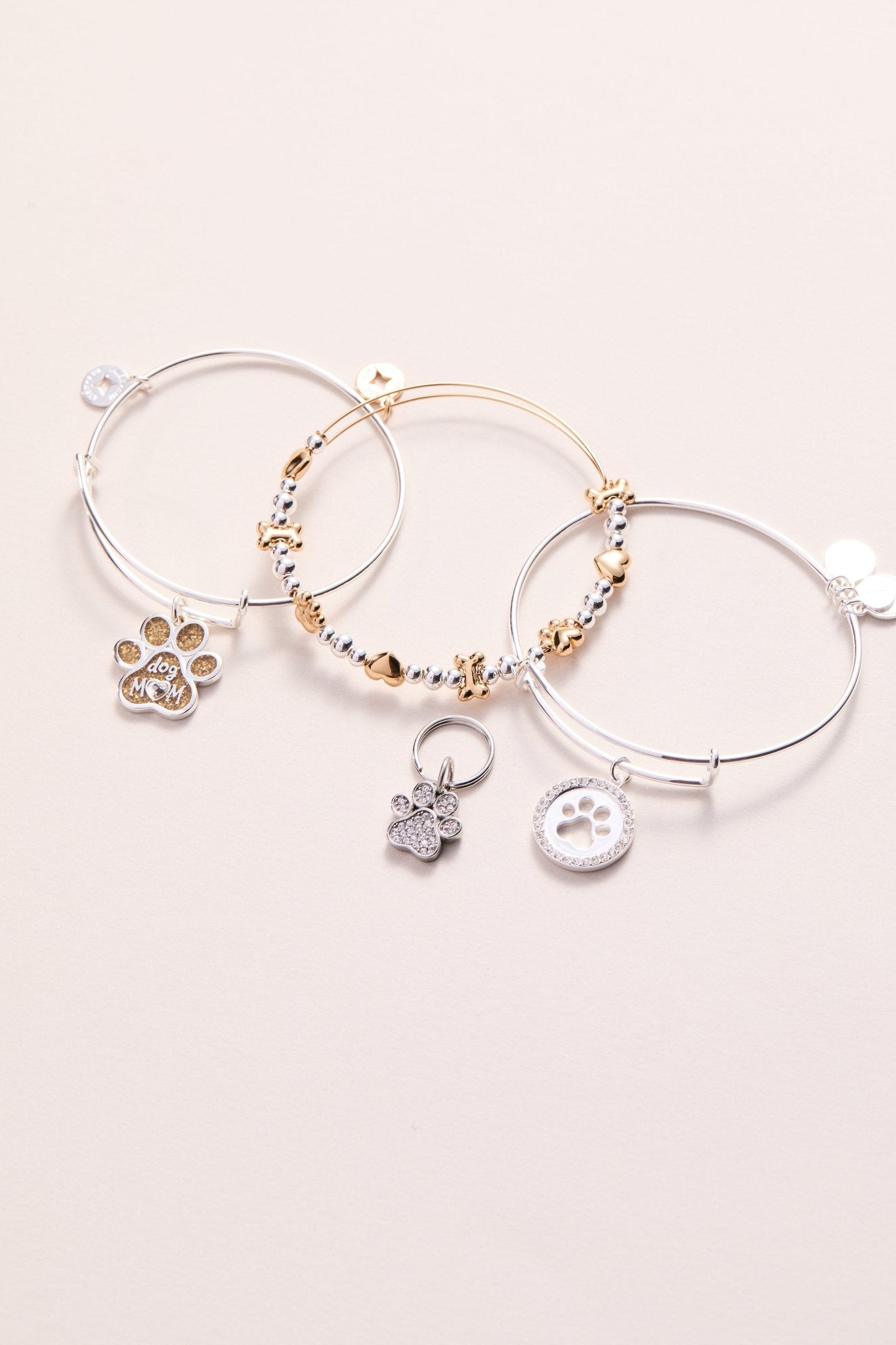 Dog Mom Charm Bangle - Che Cose Belle