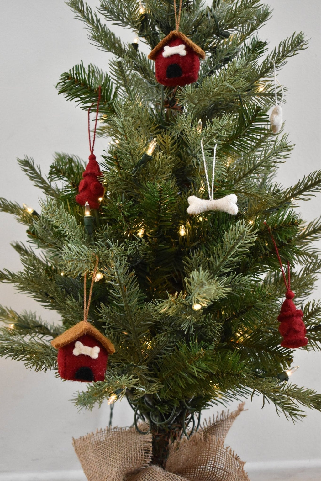 Dog Themed Christmas Decoration Set for Table Top Trees - 9 Pieces Arcadia Home - Che Cose Belle