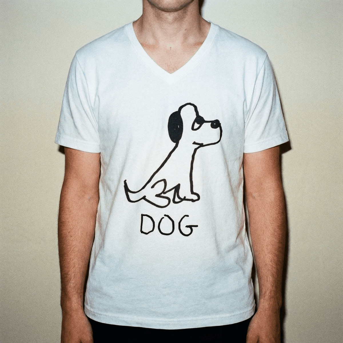 Dog - V-neck Tee - Che Cose Belle