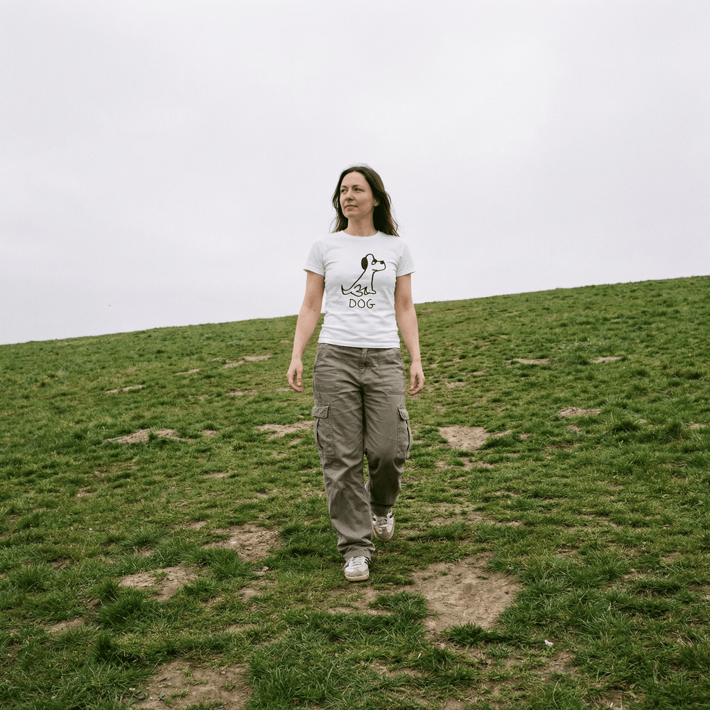 Dog - Women's Fitted Tee - Che Cose Belle