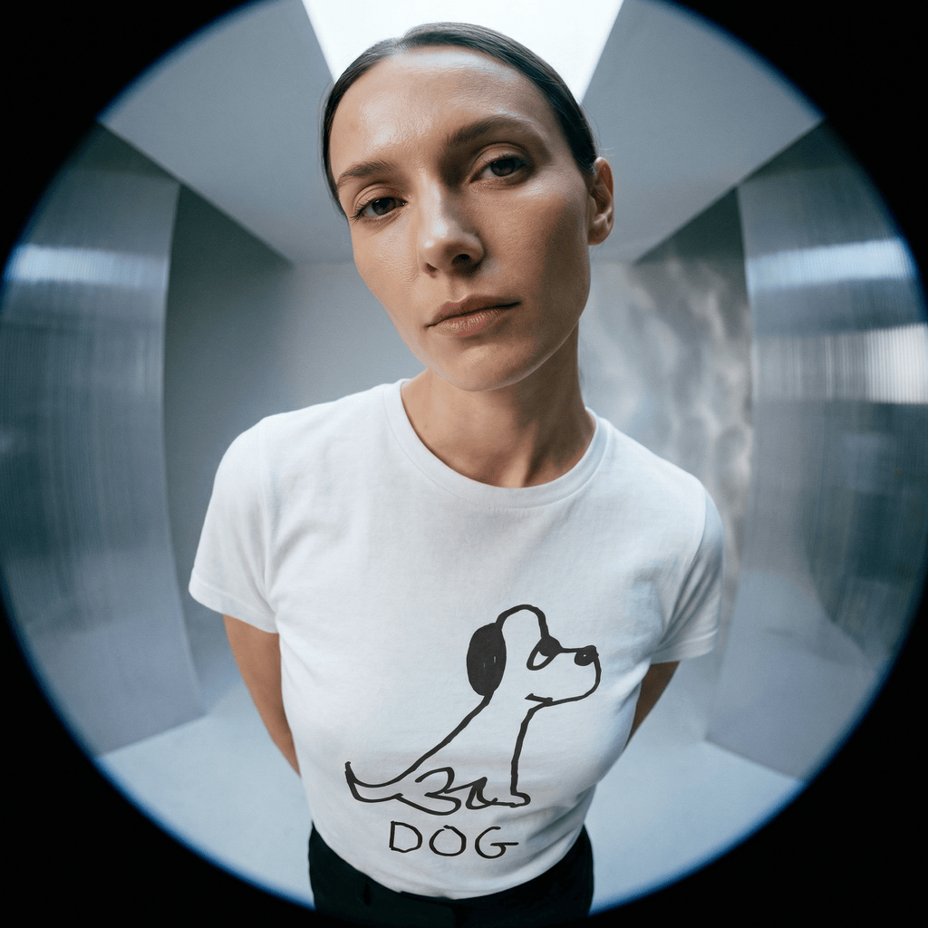 Dog - Women's Fitted Tee - Che Cose Belle