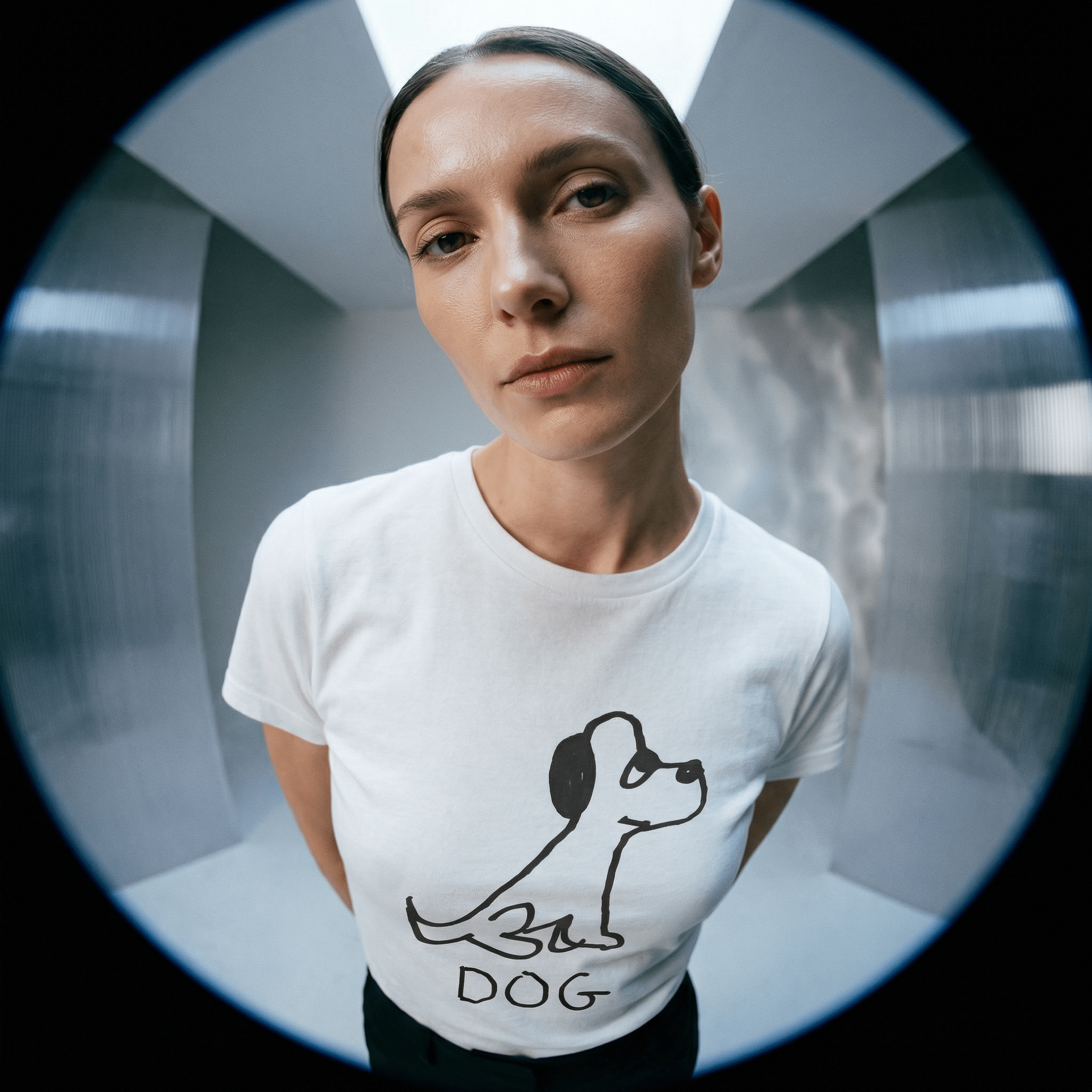 Dog - Women's Fitted Tee - Che Cose Belle