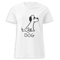 Dog - Women's Fitted Tee - Che Cose Belle