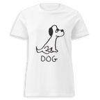 Dog - Women's Fitted Tee - Che Cose Belle