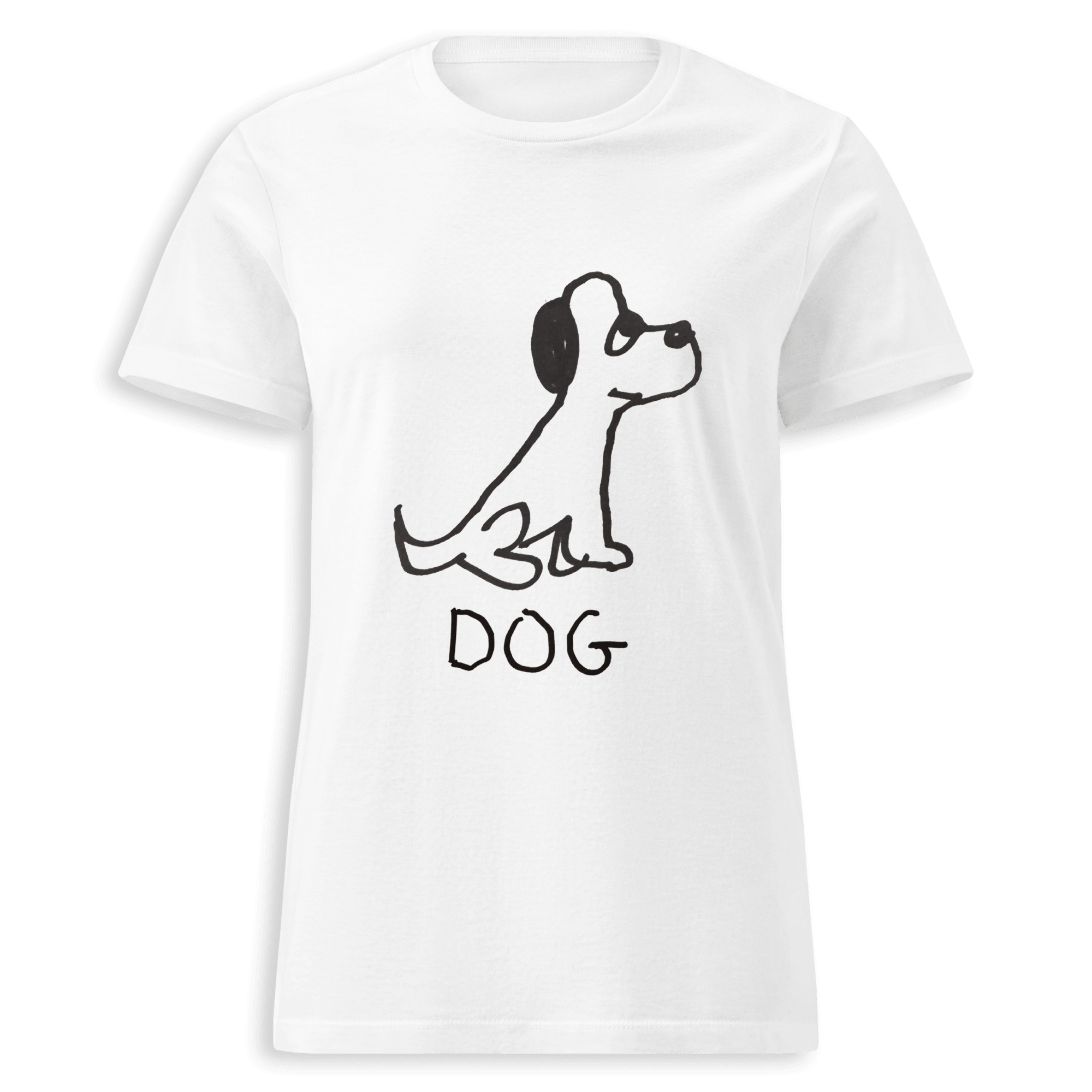 Dog - Women's Fitted Tee - Che Cose Belle