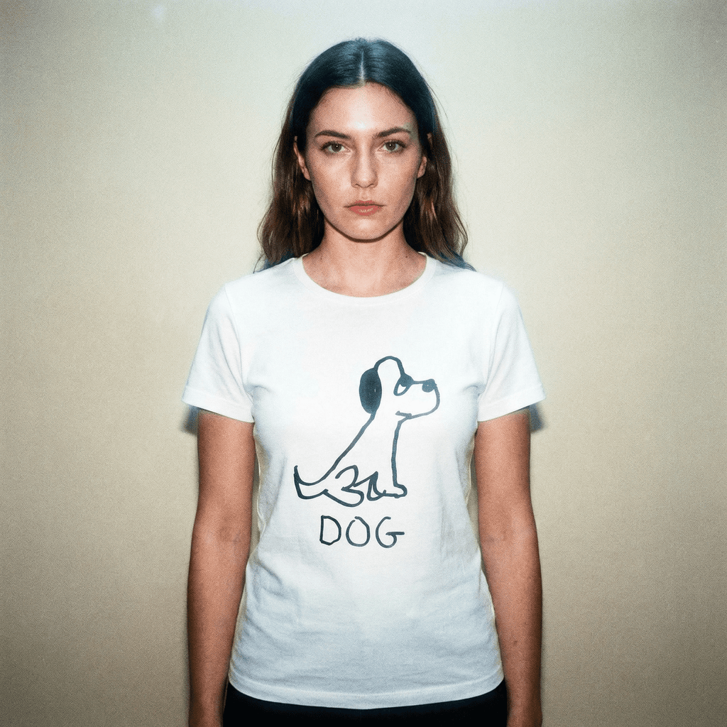 Dog - Women's Fitted Tee - Che Cose Belle