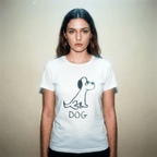 Dog - Women's Fitted Tee - Che Cose Belle