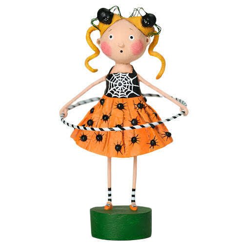 Dolly's Creepy Crawlies Halloween Figurine by Lori Mitchell - Che Cose Belle