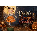 Dolly's Creepy Crawlies Halloween Figurine by Lori Mitchell - Che Cose Belle