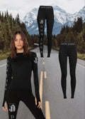 DON JOHN Yoga Outfit Sets Hooded Top Women's - Che Cose Belle