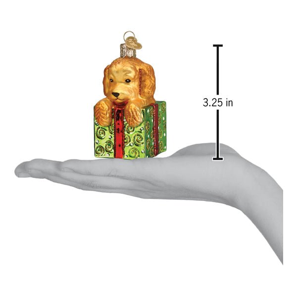 Doodle Puppy Surprise Ornament - Che Cose Belle