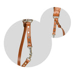 Double Camera Strap Harness- Tan Brown - Che Cose Belle