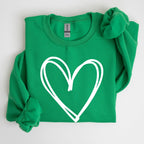 Double Heart, St Patrick's Day Sweatshirt - Che Cose Belle