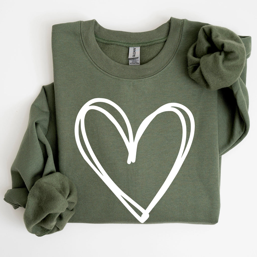 Double Heart, St Patrick's Day Sweatshirt - Che Cose Belle