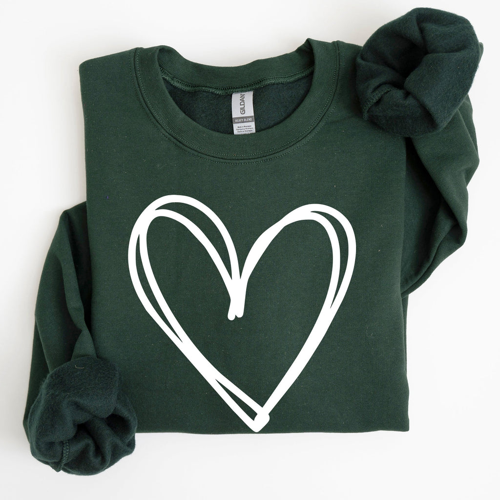 Double Heart, St Patrick's Day Sweatshirt - Che Cose Belle