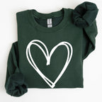 Double Heart, St Patrick's Day Sweatshirt - Che Cose Belle