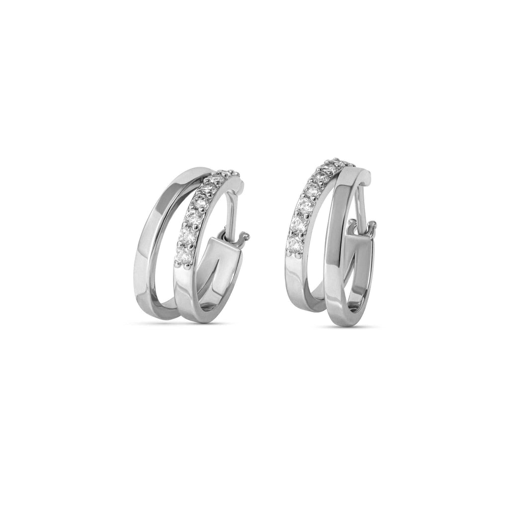 Double Hoop Earrings - Che Cose Belle