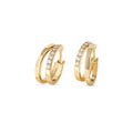 Double Hoop Earrings - Che Cose Belle
