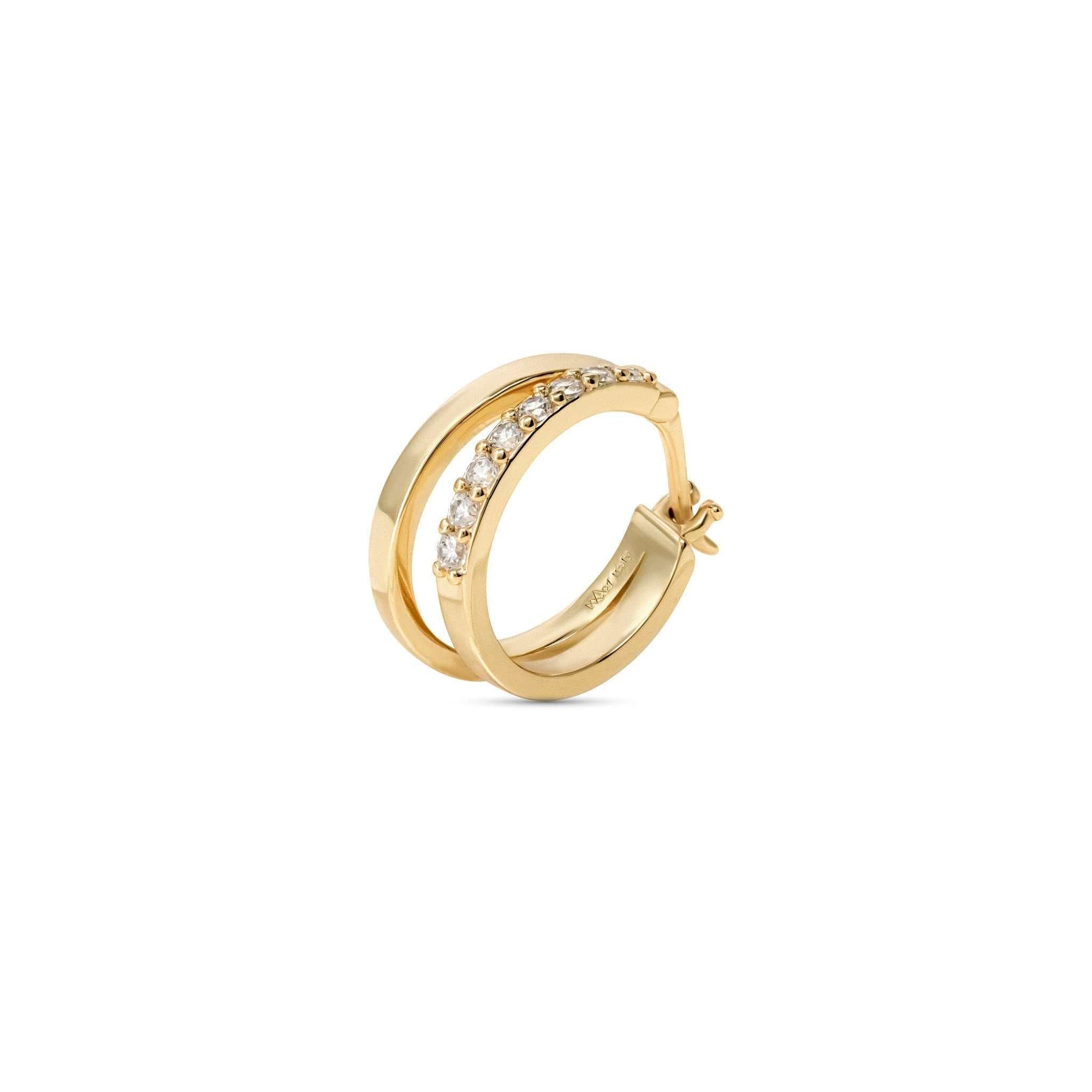 Double Hoop Earrings - Che Cose Belle