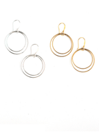 Double Moon Earrings - Che Cose Belle