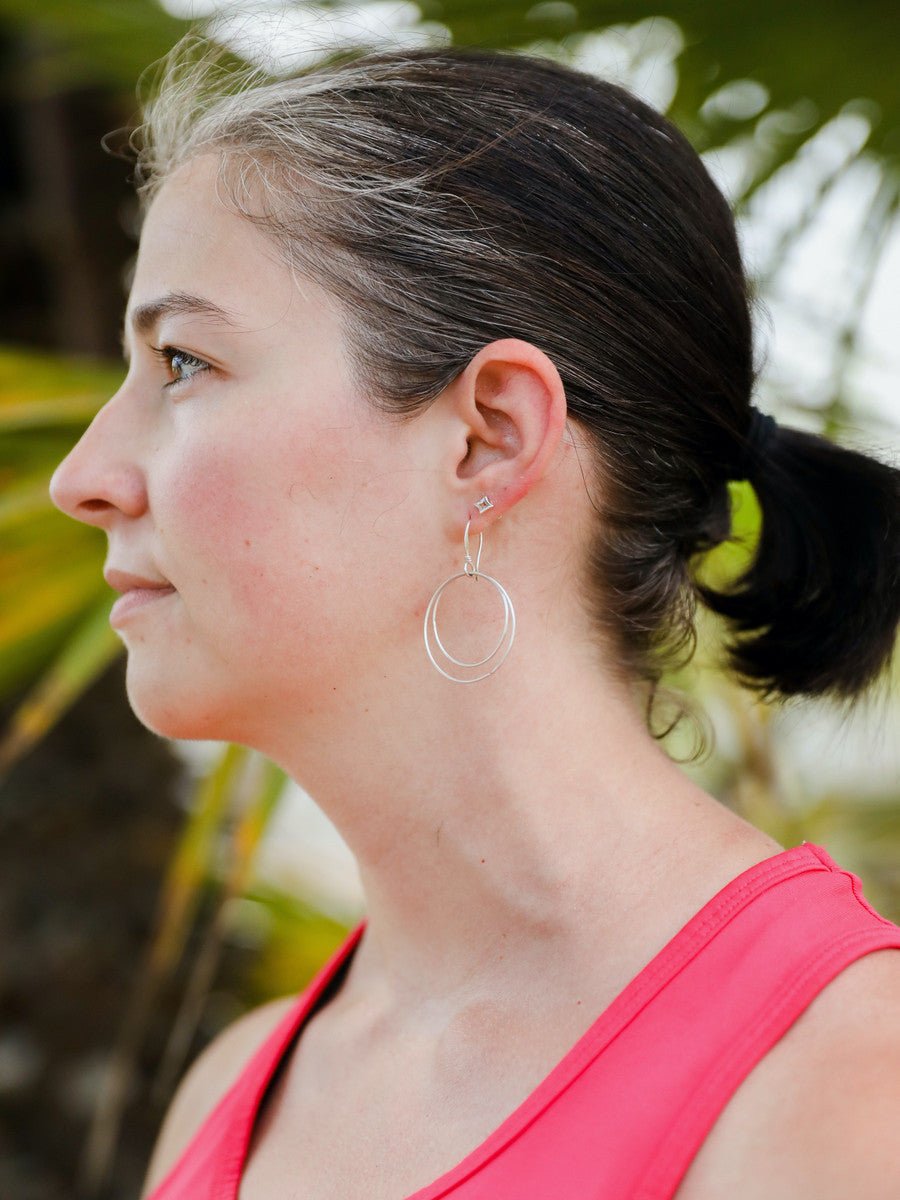 Double Moon Earrings - Che Cose Belle