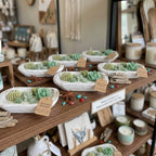 Dough Bowl Candle | Soy Wax Bowl Candle | Cactus Candle - Che Cose Belle