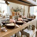 Dough Bowl Candle | Soy Wax Candle | Heart Bowl Candle - Che Cose Belle