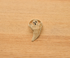 Handmade Rattan Ghost Napkin Ring for Halloween Table Setting, Rustic Fall Decor, Boho Spooky Party Napkin Holder, Natural Wicker Accent