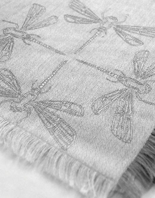 Dragonfly Baby Alpaca and Silk Shawl - Che Cose Belle