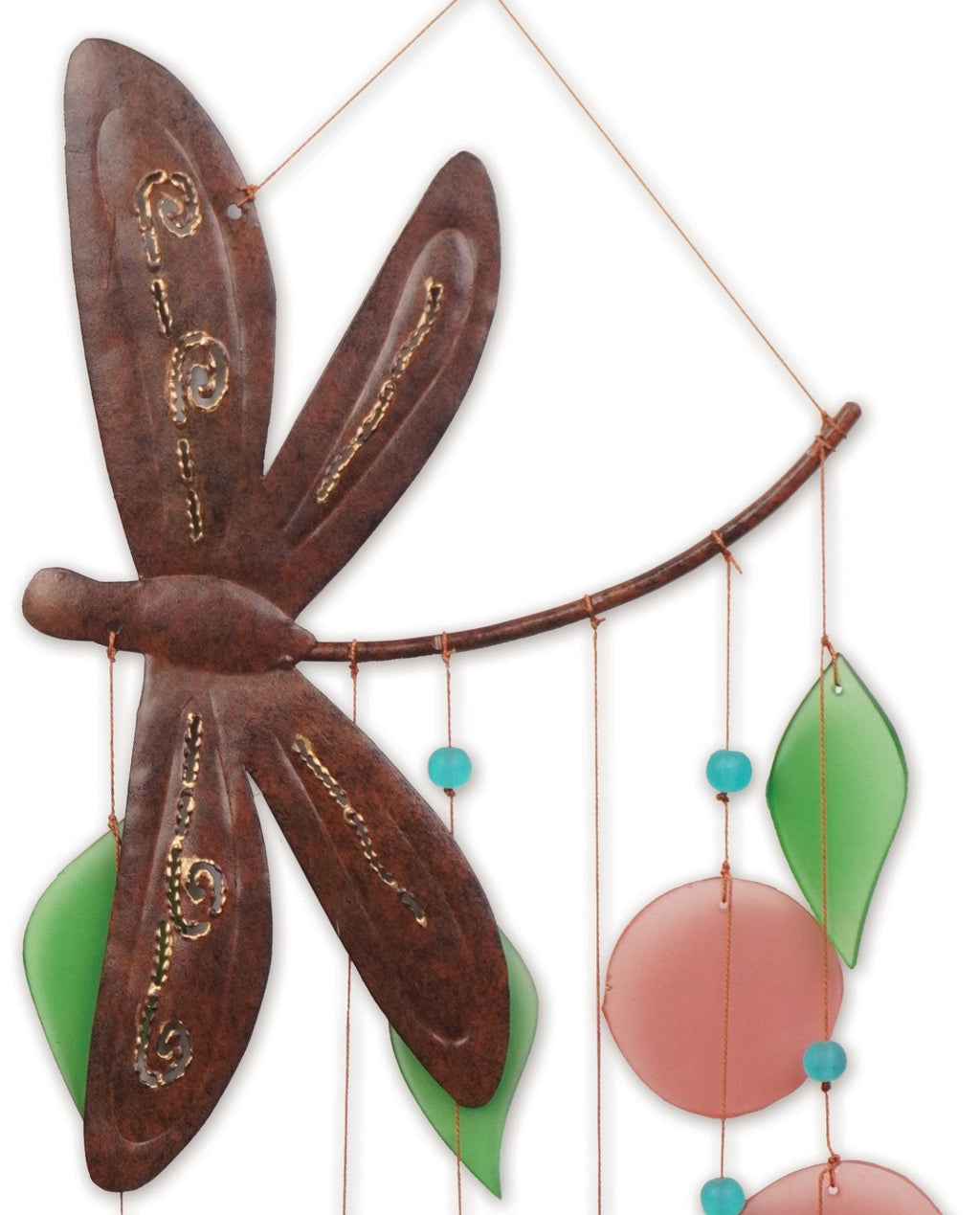 Dragonfly Sea Glass Chime - Che Cose Belle